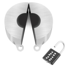 Outdoor Metal Gate Valve Cover with Combination Lock - Child Proof,Prevents Water Theft,for Garden Faucets,Door Knobs