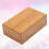 Bamboo Yoga Block for Flexibility & Meditation (Brown) 4