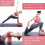 Yoga Building Blocks Pilates Bricks Exercise (Pink) 5