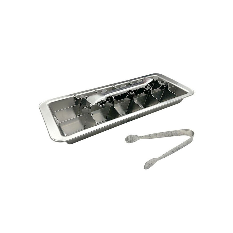 Stainless Steel Ice Tray Food-Grade Metal Ice Mold For Whiskey And Cocktails Fast Freeze And Easy Twist Release 4712140834266
