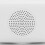 LED Night Light Bluetooth Speaker Alarm Clock with 3-Level Brightness White 10