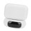 LED Night Light Bluetooth Speaker Alarm Clock with 3-Level Brightness White 13
