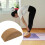 Yoga Cork Block Anti-Slip Training Exercise Brick (Beige) 5
