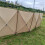 Camping Windscreen Tent Folding Windproof Shield (Khaki) 5