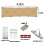 Camping Windscreen Tent Folding Windproof Shield (Khaki) 6