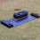 IGT 4-Unit Outdoor Camping Ultralight Folding Table Black 3