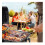 Cast Iron Charcoal Grill for Outdoor BBQ 6