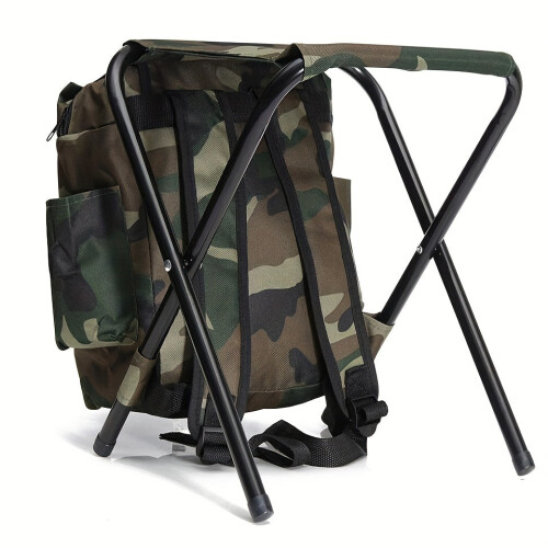 Camping Folding Chair with Backpack Picnic Bag 2