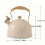 Kettle Creamy White with Wood Handle 4