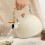 Kettle Creamy White with Wood Handle 5