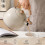 Kettle Creamy White with Wood Handle 7