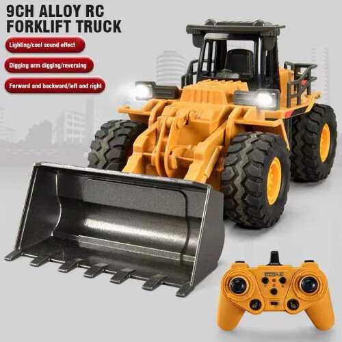 2.4G Alloy Remote Control Dump Bulldozer 2
