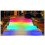4pack Solar Step Lights for Outside,Solar Stair Lights for Step,Stair,Patio,Yard,Deck,Wall 4