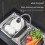 Adjustable Stainless Steel Sink Colander Rack 4