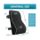 Memory Foam Lumbar Support Pillow Ergonomic Back Cushion Black 5