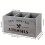 Wooden Tableware Storage Box with Grids for Kitchen 3