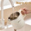 3-in-1 Portable Foldable Electric Cooker Mini Rice Cooker White 6