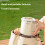 3-in-1 Portable Foldable Electric Cooker Mini Rice Cooker White 7