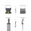 Manual Meat Slicer Set with Interchangeable Blades 3