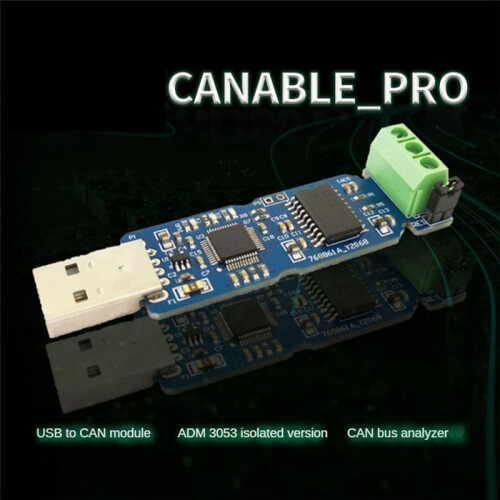 CANable USB to CAN Module Canbus Debugger Analyzer Adapter CAN Isolated Version CANABLE PRO 1