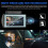Dual Dash Cam Front and Inside 1440P+1080P Car Black Box Dash Camera 3 Inch IPS Camera Recorder Night Vision 4