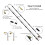 Pressure Washer Extension Wand-Gutter Cleaning Tools Extension Wand Power Washer Replacement Lance,1/4Inch Quick Connect 7