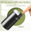 200W High Power Electric Coffee Grinder One Touch Operation Black 4