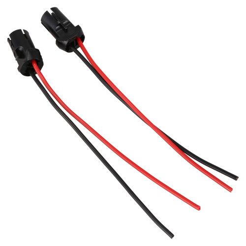 4X T10 W5W Auto Light Bulb Socket Lamp Holder Connector Extension 1