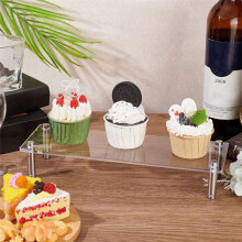 Acrylic Display Stand Clear Stand Cupcake Display Stand Acrylic Bracket Acrylic Riser Display Rack Doll Model Holder