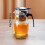 Easy-Press Glass Tea Infuser One-Touch Brewing 2