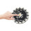 16Modes Button Flow Light Battery Control Wireless LED Lamp Flashing/Rotating/Gradient Light Toy Model Decoration White 6