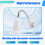 2X 19cm Long Flexible  Neck E27 to E27 LED Light Bulb Extension Adapter 6