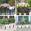 2PCS Adjustable Planter Box Brackets, Brackets for Window Boxes Planters Hanging Flower Box Holders, Heavy Duty Wall 4