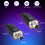 Wireless Microphone Transmitter Receiver System with Wired to Wireless Adapter for Condenser 5V/ Dynamic 48V Universal 6