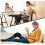 Electric Heating Knee Pads USB Hot Compress with Adjustable Temperature Black 7