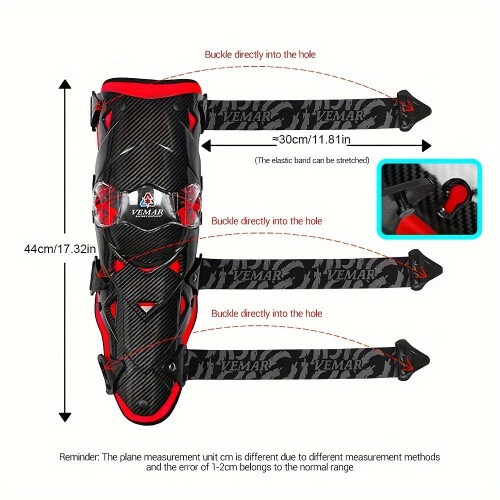 Motorcycle Knee Guards with Removable Warm Liner 2