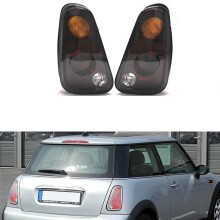 1Pair Tail Light Rear Signal Lamp Assembly Without Bulb 63217166955 63217166957 for Cooper R50 R52 R53 2005-2008