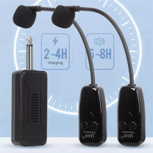 Wireless Pickup for Erhu 1-To-2 Performance Professional Amplifier High Fidelity Instrument Wireless Microphone Clip