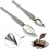 Culinary Drawing Decorating Spoon Set, 4 Pcs Saucier Drizzle Spoons,Decorating Pencil Spoon for Decorative Cake,Coffee 5
