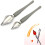Culinary Drawing Decorating Spoon Set, 4 Pcs Saucier Drizzle Spoons,Decorating Pencil Spoon for Decorative Cake,Coffee 7