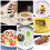 Culinary Drawing Decorating Spoon Set, 4 Pcs Saucier Drizzle Spoons,Decorating Pencil Spoon for Decorative Cake,Coffee 8