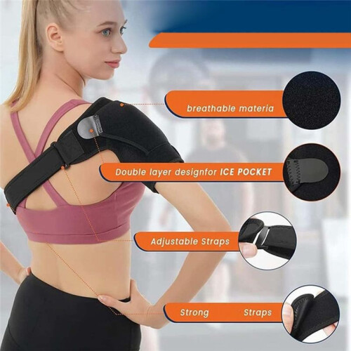 Compression Shoulder Brace, Shoulder Support for Men and Women,Shoulder Support Bandage for Shoulder 2