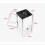 Portable Charcoal Starter & Folding BBQ Grill Stainless Steel Silver 3