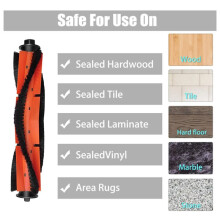 Kit Accessori 11 Pz per Eve SDJ01RM Robot Aspirapolvere Spazzola Laterale Principale Filtro HEPA Panno Mocio