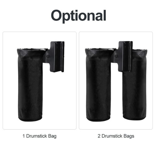 Drumstick Holder for Drum Set Clamp  Drum Stick Storage Bag,Drumstick Holder Clamp,Storage Bag 1