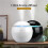 2X Air Humidifier Ultrasonic USB Aroma Diffuser LED Night Light Electric Essential Oil Diffuser Aromatherapy Black 6