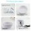 2X Air Humidifier Ultrasonic USB Aroma Diffuser LED Night Light Electric Essential Oil Diffuser Aromatherapy Black 7