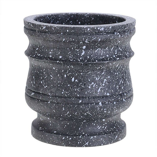 3X Granite Pattern Pestle Set Stone Herb Spice Grinder Solid Grinder Cooking Set 2