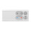 5X Replacement AM04 AM05 Remote Control for  Fan Heater Models AM04 AM05 Remote Control(Silver) 6