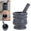 3X Granit Muster Stößel Set Stein Kräuter Gewürzmühle Solid Grinder Kochset 6